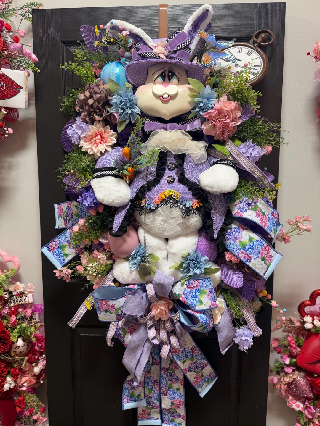 Easter Ripper Full Body Extra Large Full Body Easter Bunny Wreath - Etsy