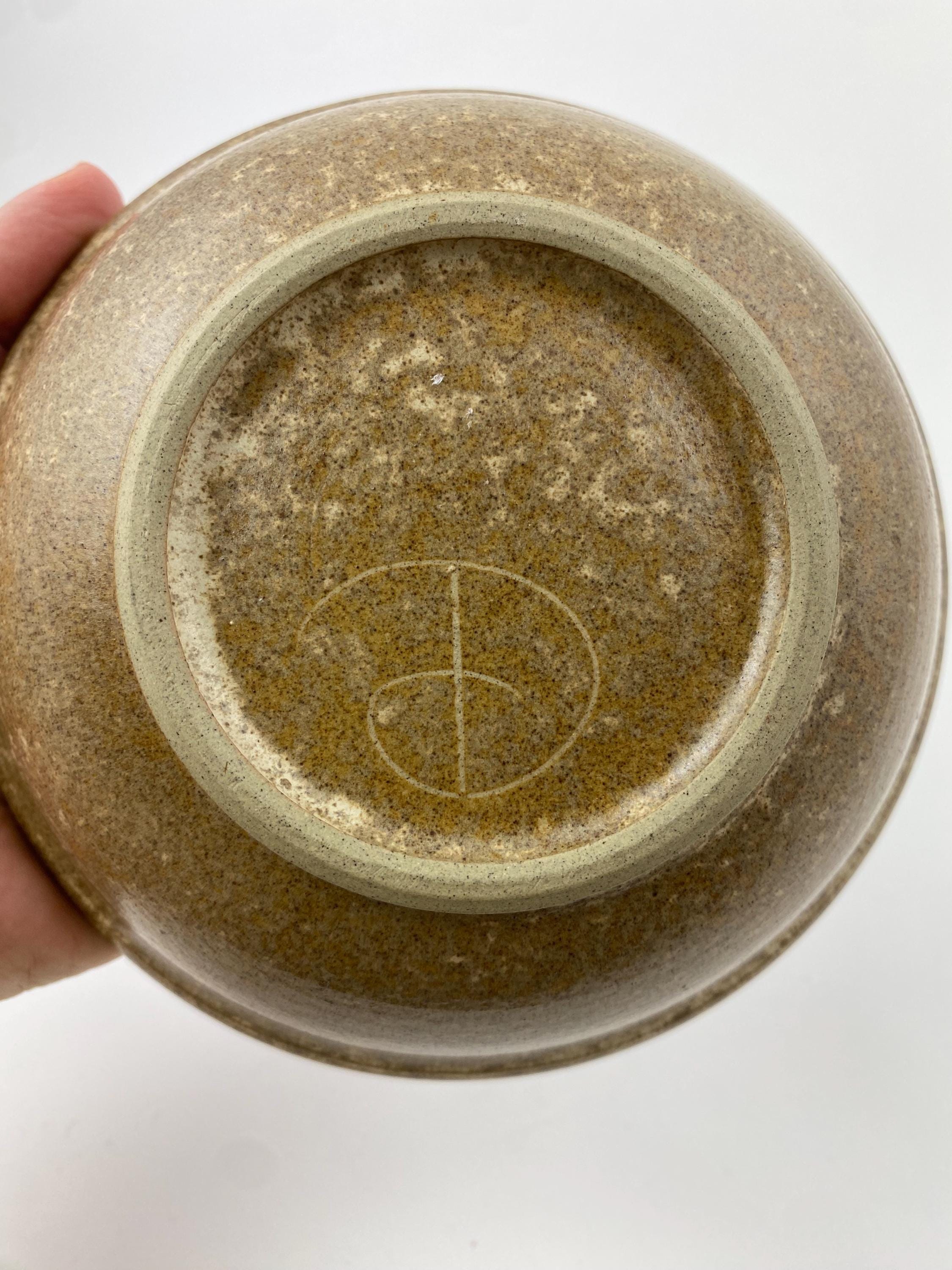 Diana Worthy Crich Studio Pottery Bowl, Signed, 1970s British