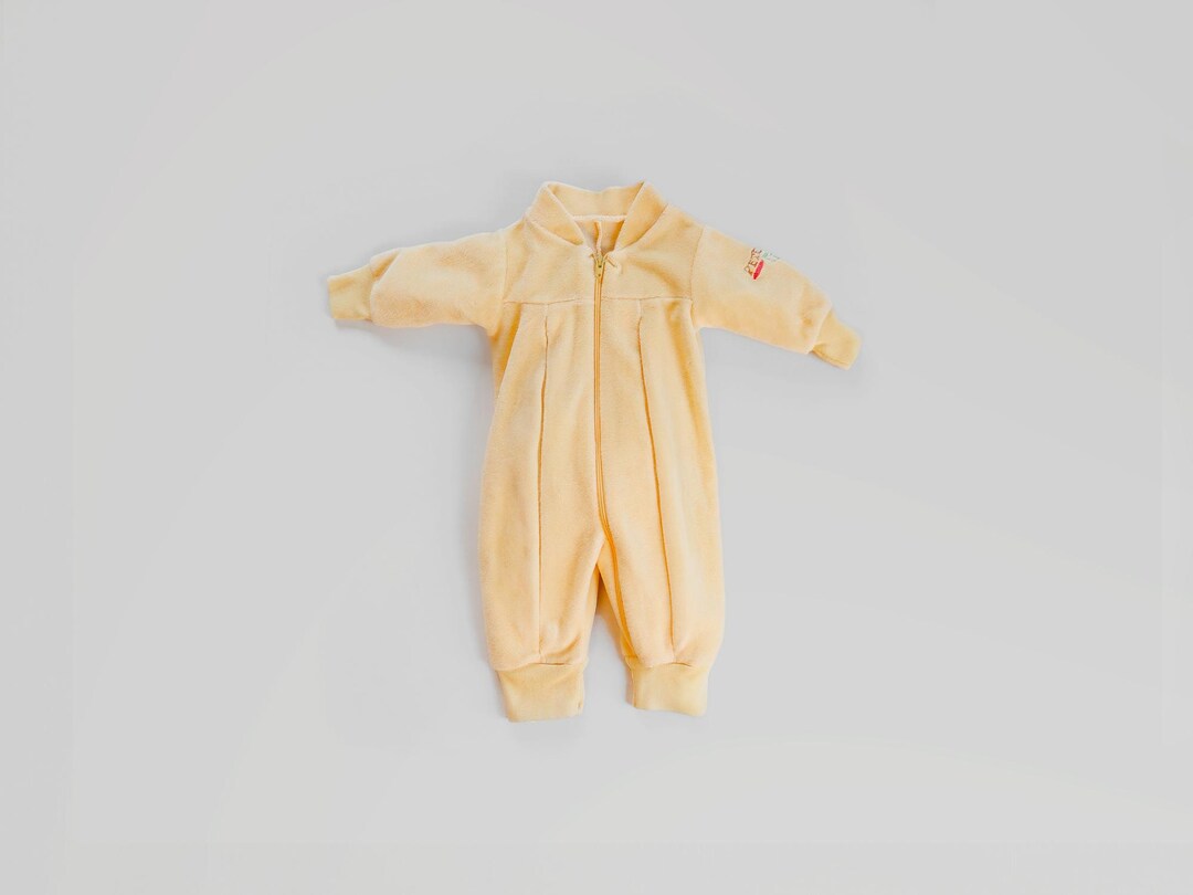 Vintage Peter Rabbit Newborn Baby Romper. Minimalist Cozy Unisex Outfit ...