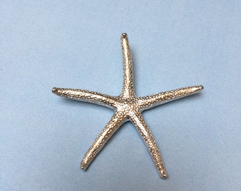 Starfish Pendant LARGE in .999 Fine Silver