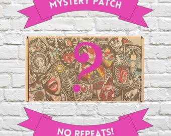 Mystery Patch – Emotional Armour Mental Health Shield Iron-On Patch