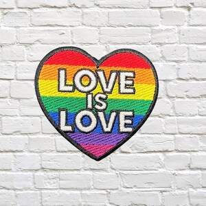 LOVE IS LOVE Heart Patch