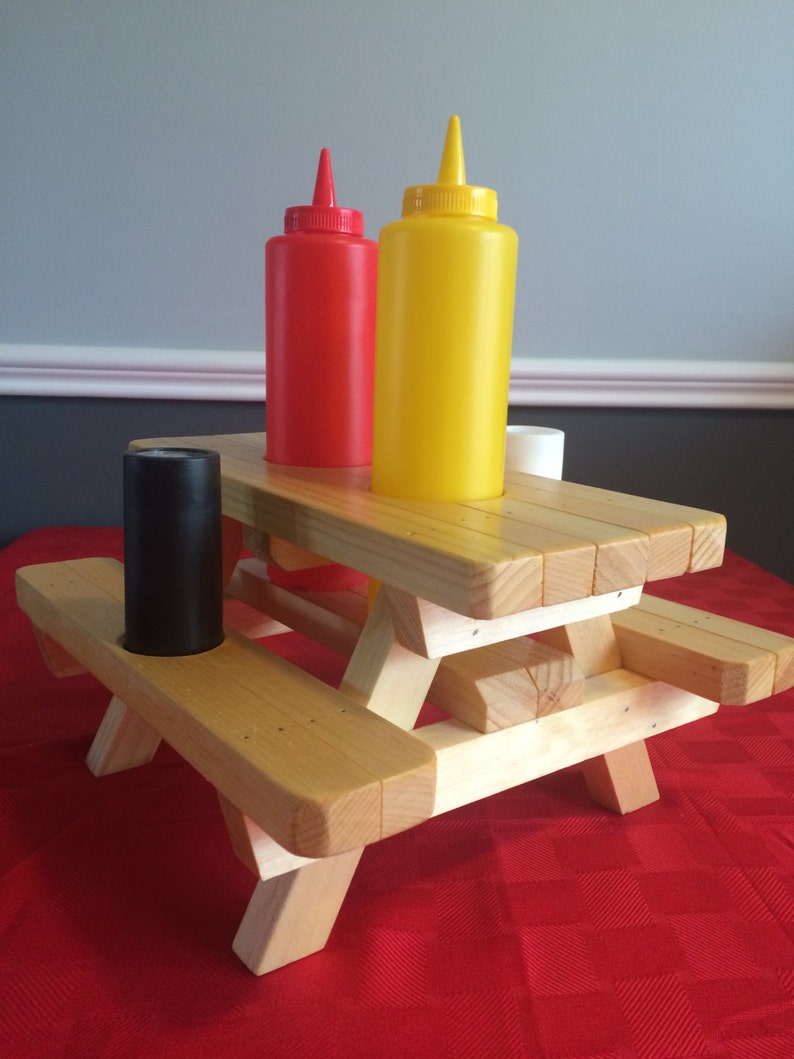 Picnic Condiment holder Etsy
