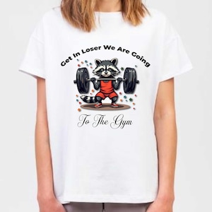 Get In Loser SVG, We’re Going To The Gym PNG, Funny jpg, Workout Shirt eps, Sarcastic pdf,  Sublimation Design Dxf