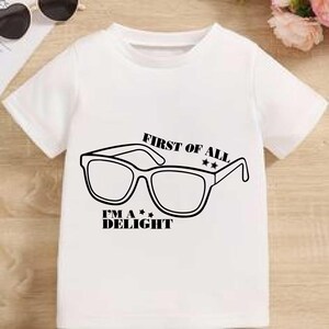 First Of All I&#39;m a Delight svg, Funny png, Sarcastic jpg, Snarky eps, women pdf, Sublimation Design dxf