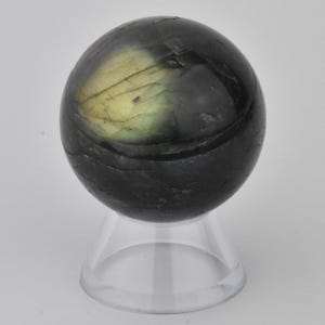 Labradorite Sphere Crystal Ball Metaphysical Mineral Flash 1.5&quot; diameter 3.81 cm Madagascar