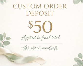 Deposito personalizzato – Prenotazione per cordone personalizzato per l'handfasting