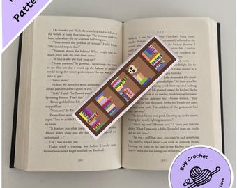 Scooby Doo "The Broken Spine" Bookmark Cross Stitch Pattern
