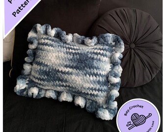 Rectangle Pillow Crochet Pattern