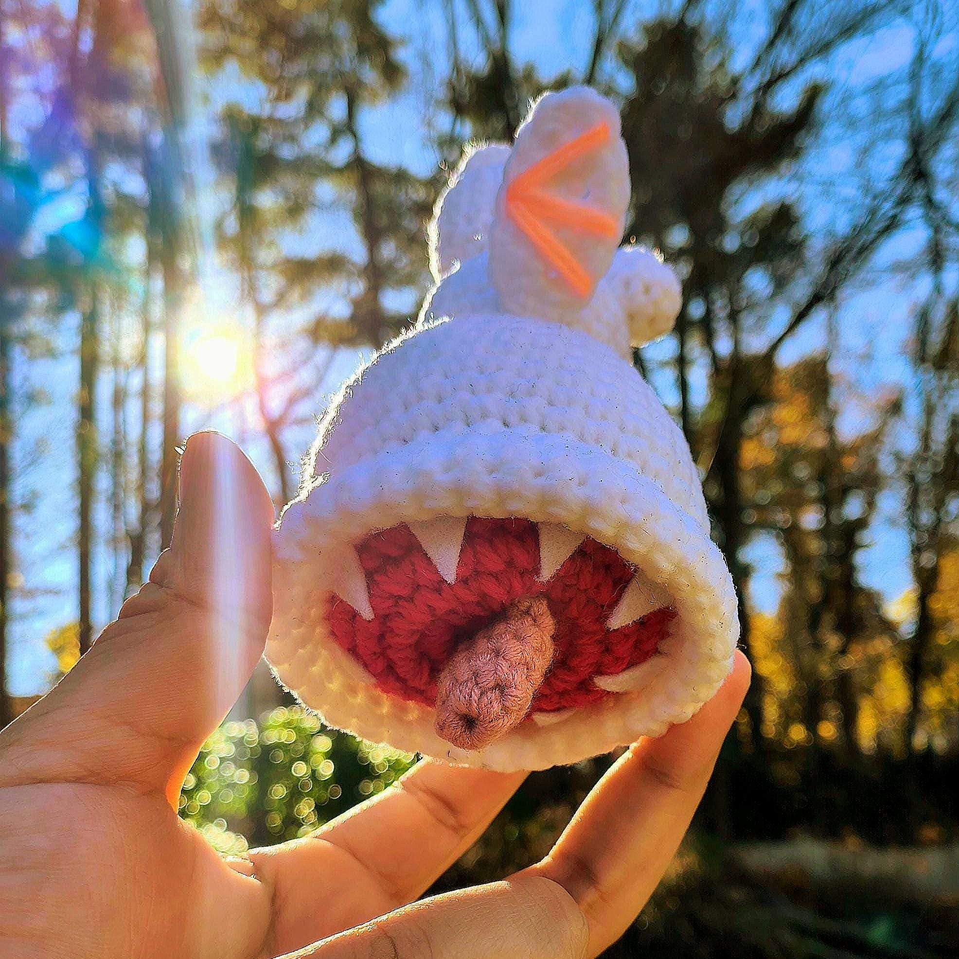 Khezu Amigurumi – Handmade Crochet Monster Inspired by Monster
