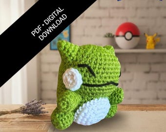 Substitute Doll Amigurumi Pattern | Easy Pokemon-Inspired Crochet PDF