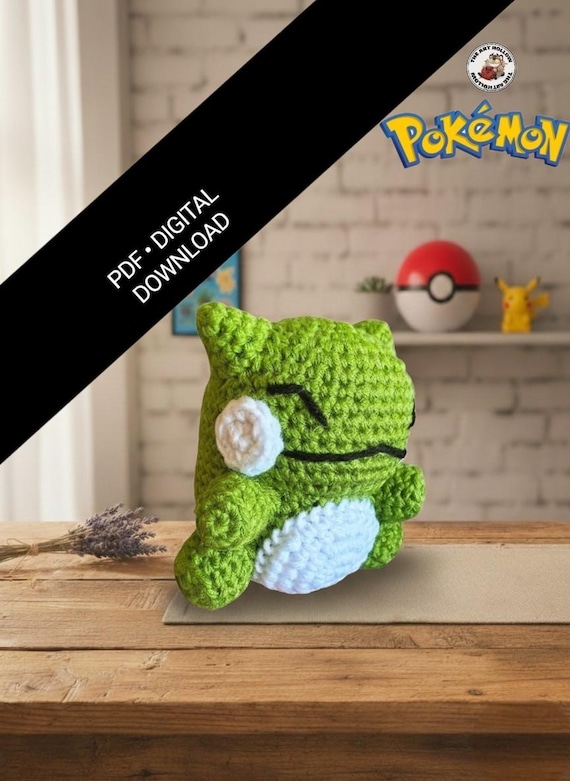 代替人形編みぐるみパターン | ポケモン風簡単かぎ針編みPDF - Etsy 日本