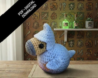 Pukei-Pukei あみぐるみかぎ針編みパターン |モンスターハンターに