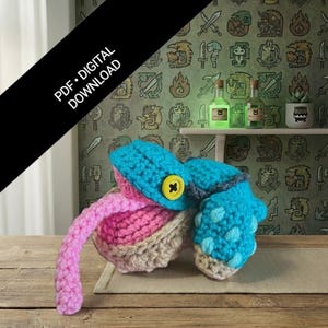 Chatacabra Amigurumi Crochet Pattern | Monster Hunter Inspired PDF Tutorial