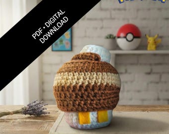Nacli アミグルミパターン | ポケモン風簡単かぎ針編み PDF