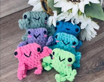 No-Sew Crochet Frog Pattern: Lily Amigurumi Plushie Pal (PDF Download)