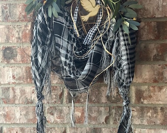 Palestinian Wreath, Islamic Palestinian decor, Olive Branches Wreath