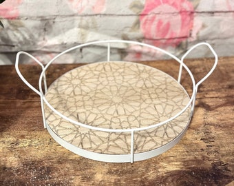 Islamic Geometric Design Tray Ramadan Eid Decor Ramadan Gift