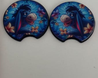 Eeyore car coasters