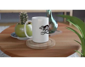 Automatic Writer white 15oz Ceramic Mug