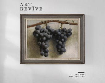 フルーツ2 印象派の静物画 様々なフルーツの油絵 デジタルダウンロード