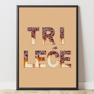 Poster „Trileće“ – Balkan Kitchen Wall Art | Yugoslavia Decor | Gift Bosnia Serbia Croatia