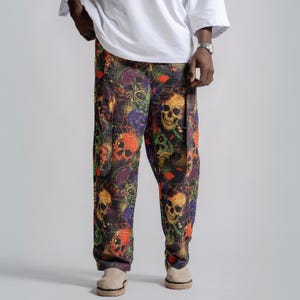 Men Baggy Pants, Plus Size Clothing, Sweatpants, Festival Baggy Pant, Aesthetic Streetwear Pants, Unisex Comfort Pants, Mens Clothing
