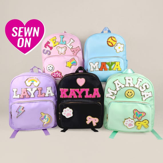 Toddler Backpack Grade K2 Personalized Preschool Backpack Custom Chenille  Monogram Patches Nylon Kids Back to School Bag Boy Girl Gifts - Etsy New  Zealand