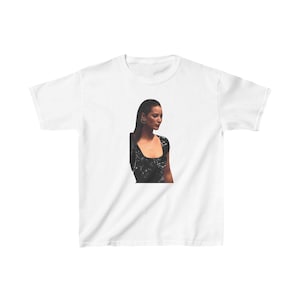 Christy Turlington メタリック ベビー T シャツ By Cette Fille