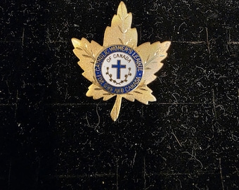 CWL Religious Brooch | Catholic Women’s League of Canada Lapel Pin