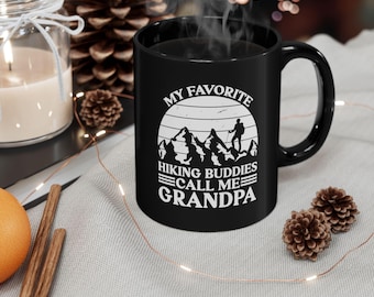 Adventurous Grandpa Hiking Mug