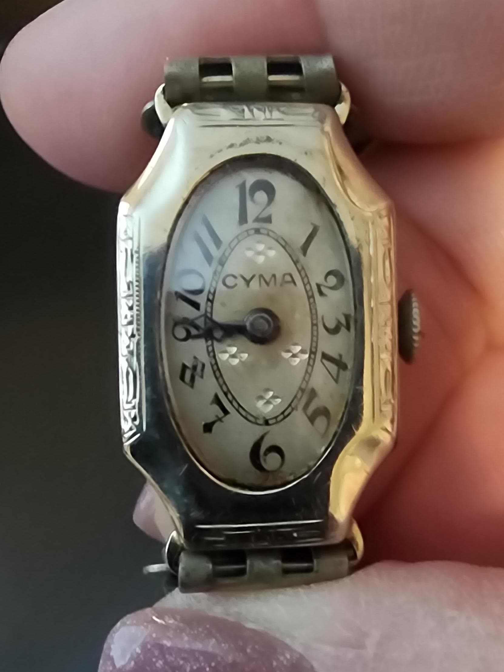 ladies cyma silver watch Cyma Ladies Stainless Steel Fashion Watch – Viola main image 3