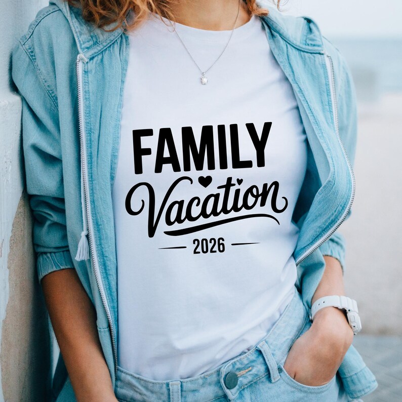 Family Vacation 2026 SVG Bundle: Summer Trip Designs (digital Download ...