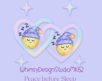 Sleep Affirmation Cards Printable, Sleep Aid, Self Care, Digital Download, Relaxation Cards, Mindfulness, Wellness Gift