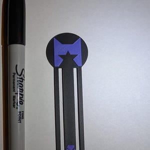 Warrior Cats Clan-Inspired Bookmarks - Personalizable Gifts & Party Favors Star (Purple)