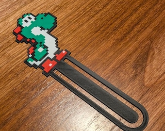 Yoshi Bookmark - Super Mario World - Super Nintendo SNES 16bit