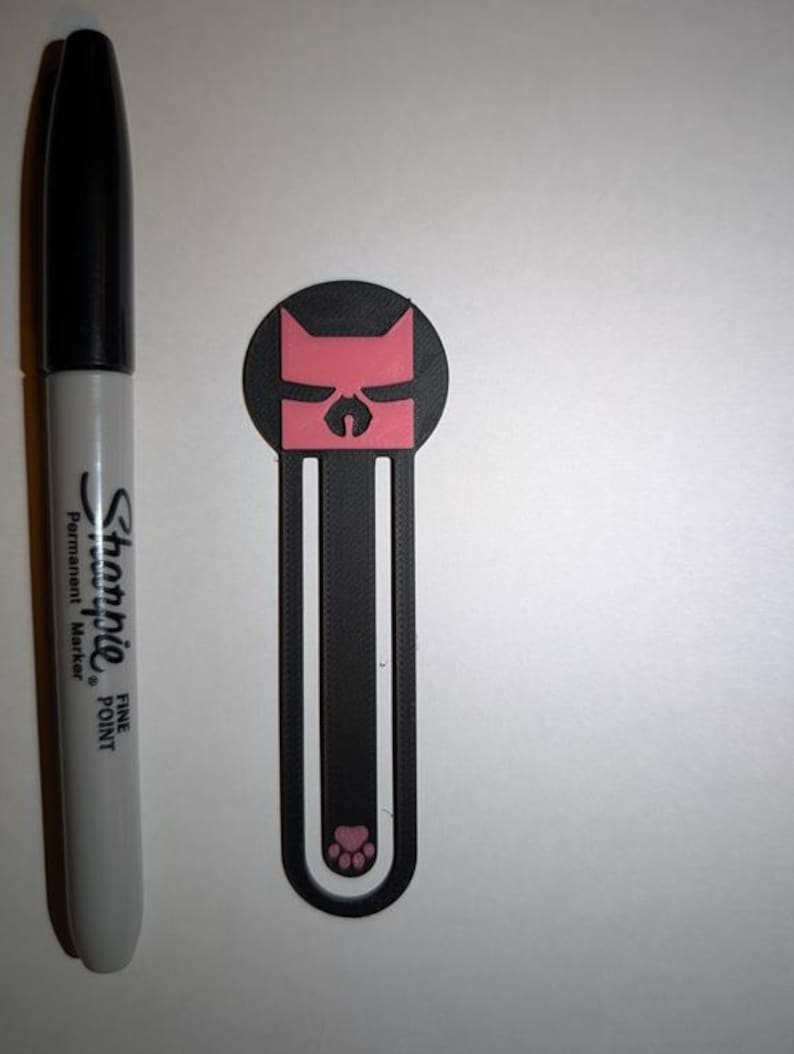 Warrior Cats Clan-Inspired Bookmarks - Personalizable Gifts & Party Favors KittyPet (Pink)