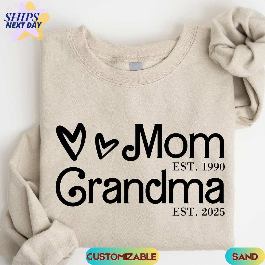 Wife Mom Grandma Great Grandma Est Hoodie MI0693