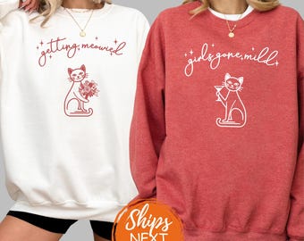 Girls Gone Mild Bachelorette Cat Sweatshirt, Pajama Sleepover Bride Hoodie, Slumber Party Themed Bach Party, Cozy Spa Trip Bridesmaid Gift