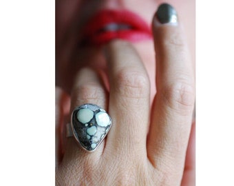 Wüstenblüte Statement Ring