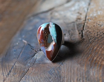 Petrified Forest Ring Opal Wood