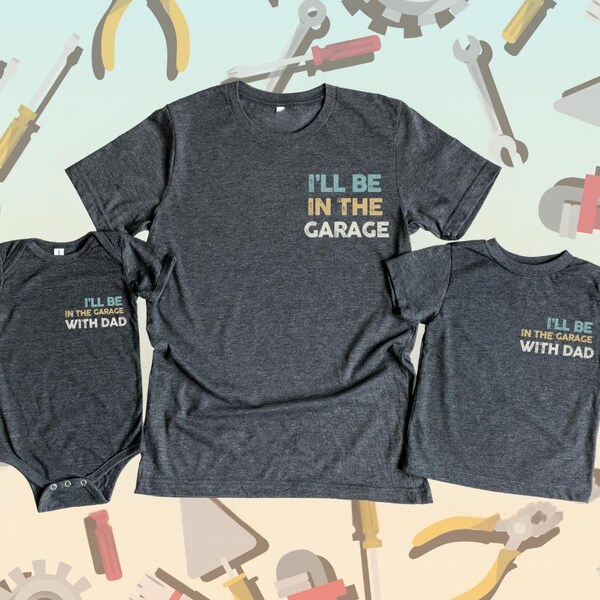 In the Garage T-Shirt Father's Day main image 0