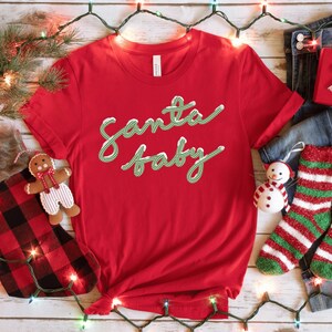 Santa Baby Shirt, Family Christmas Matching Sweatshirt, Merry Christmas Sweater, Santa Claus Hoodie, Christmas Party Shirt, Xmas Gift