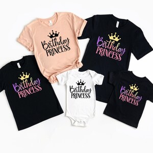 Birthday Princess Squad Shirts, Birthday Squad Party Tees, Birthday Princess Shirt, Birthday Crew Shirt, In My Birthday Era
