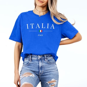 Italia Italy Shirt, Italian Flag Tee, Italy T-Shirt, Italy Lover Gift,  Family Vacation Shirts, Traveling Unisex Italia TShirt
