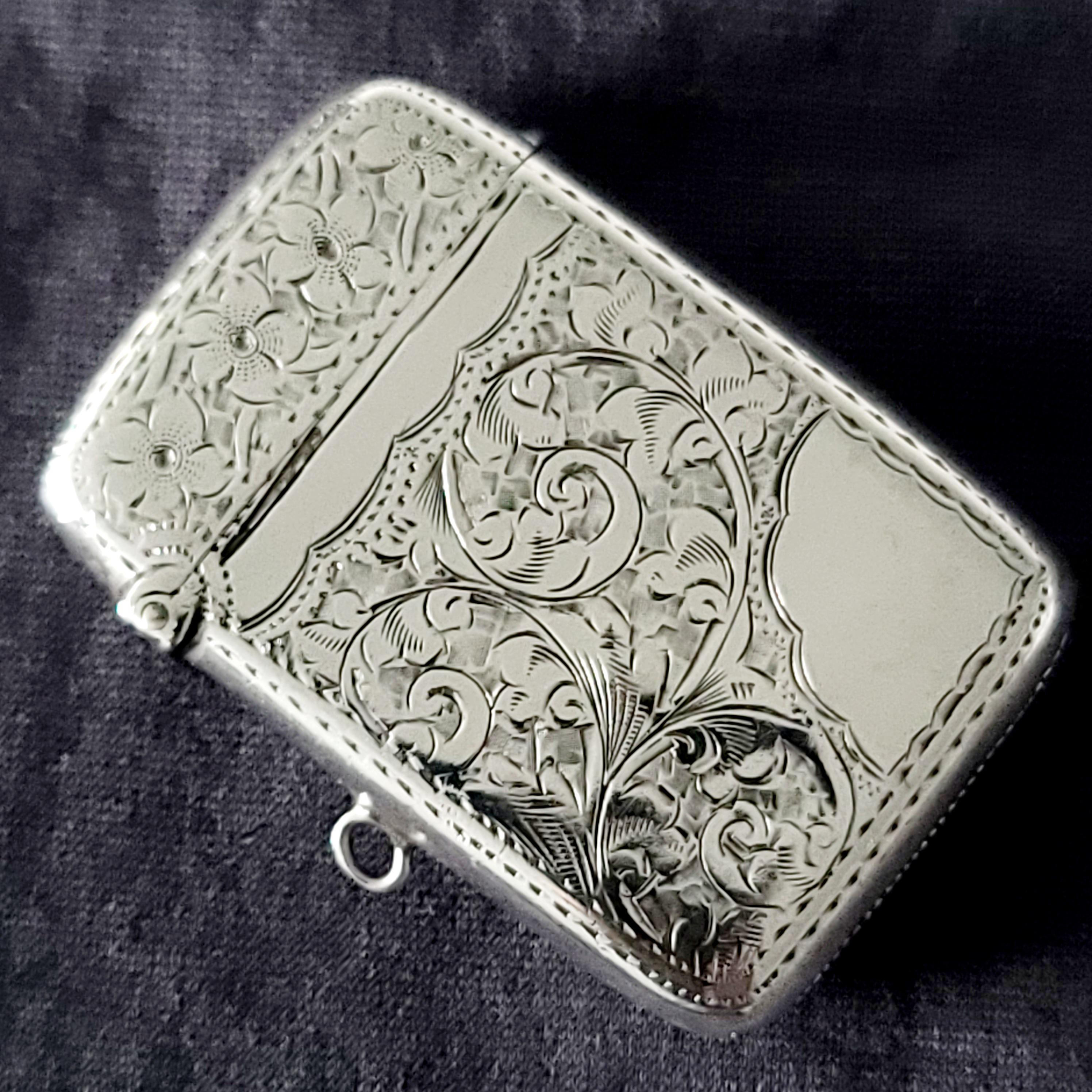 SILVER刻印　白木屋特製　紙タバコケース　ビンテージ品【超希少】 タバコケース シガーレットケース 彫金 シガレット 収納 アンティーク