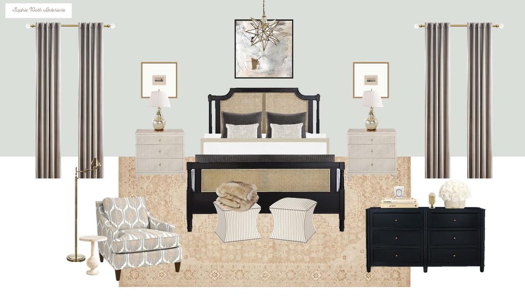 Full Virtual Interior Design Service, Moodboard, Floor Plan, Shopping ...