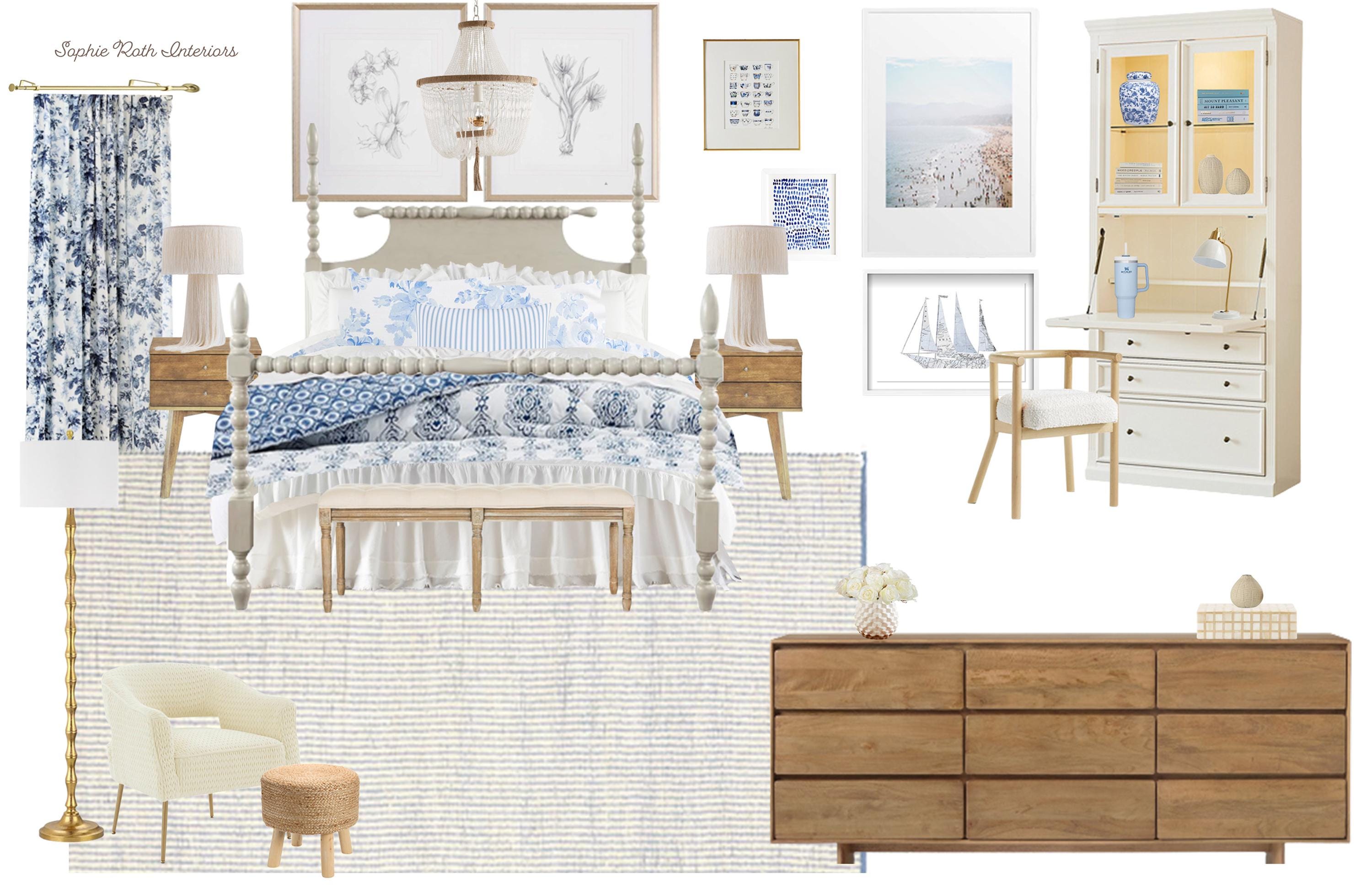 Full Virtual Interior Design Service, Includes Inspiration Board, Moodboard, Floor Plan, and Shopping Guide with Shoppable Links, E-Design