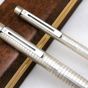 Sheaffer Targa Model 1006 Fountain Pen and Sheaffer Targa Sterling Silver Nib in 14k Gold Sheaffer Targa 1006 USA