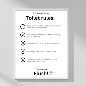 printable toilet signs funny, funny toilet sign decor, bathroom funny sign, funny loo sign for home, toilet signs for home, airbnb loo sign